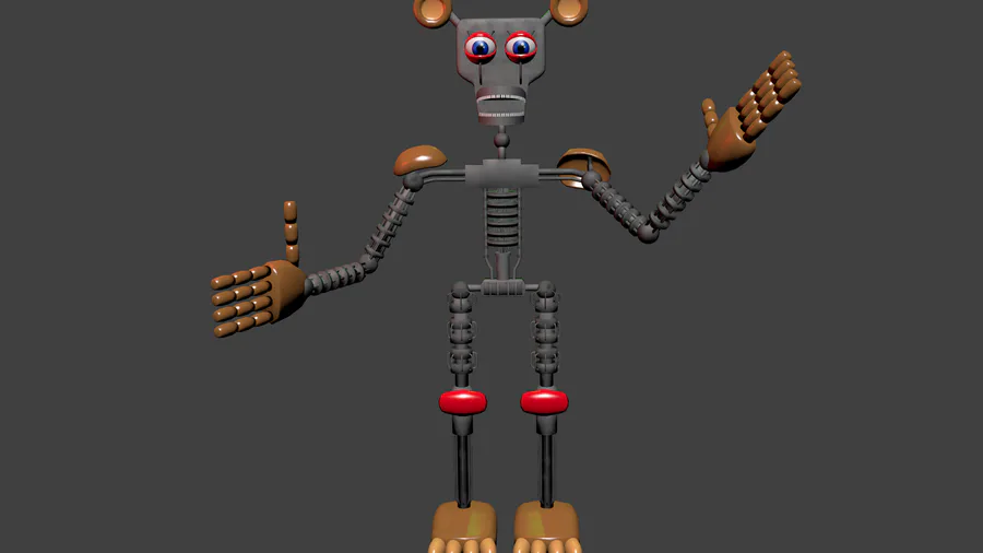 Rockstar Freddy by Thudner - Download Free 3D model by AN_ENIGMA_