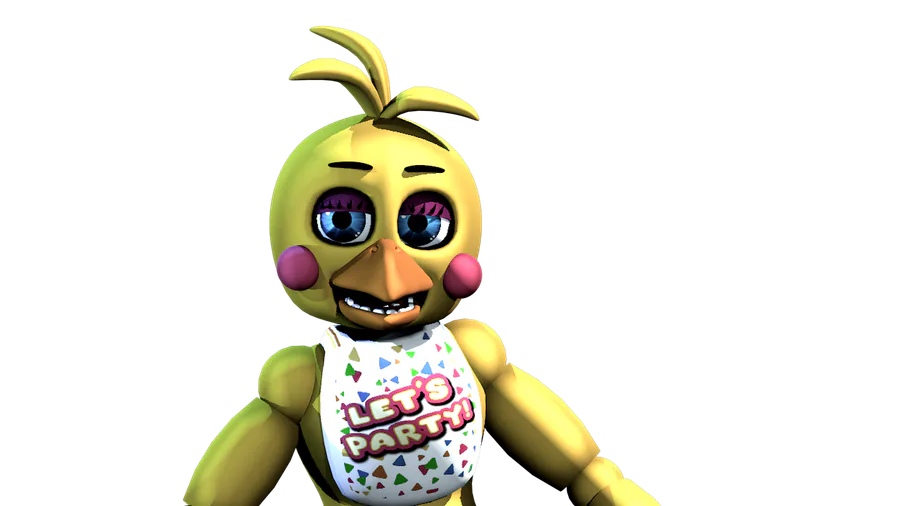 UCN Funtime Chica Model WIP - fivenightsatfreddys