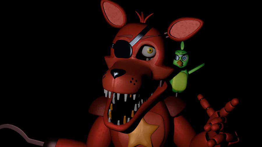 Stylized Foxy Jumpscare : r/fivenightsatfreddys