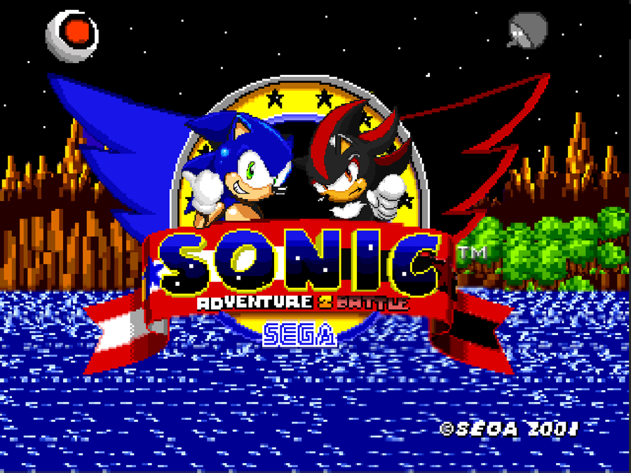 SHADOW THE HEDGEHOG IN SONIC 2 (ROM Hack) 