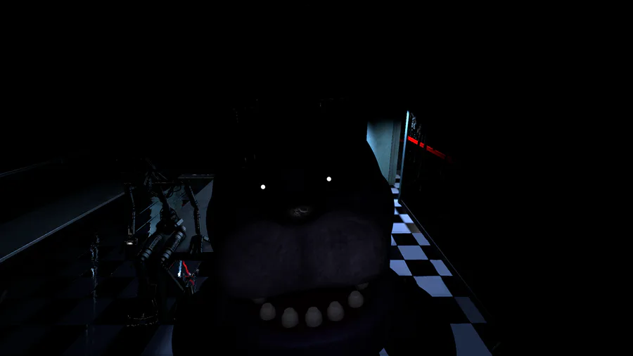 Nightmare Freddy jumpscare! 4K [Render/C4D]