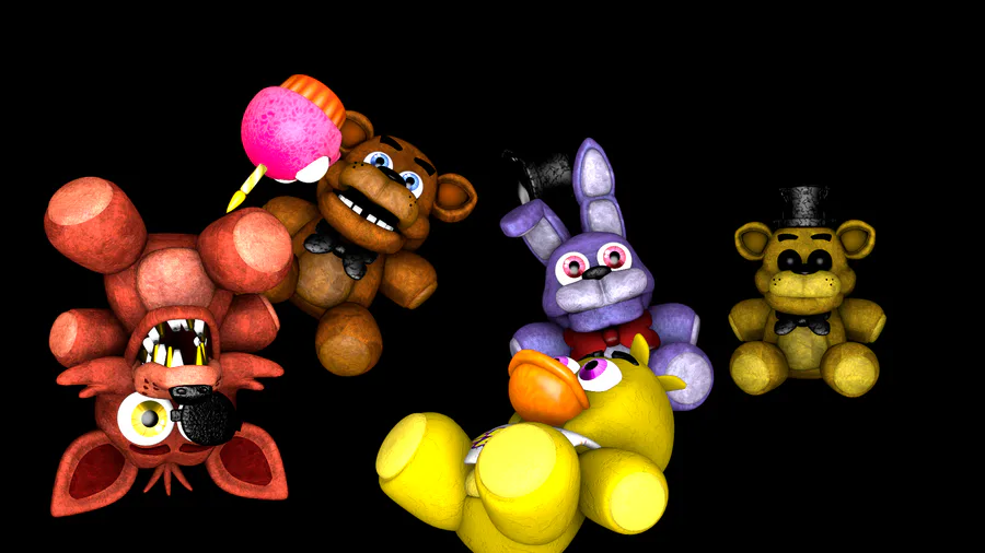 Withered Animatronics Mod (FNAF 1) by Viki S. Levine - Game Jolt