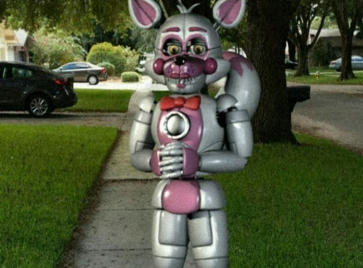 Leave a comment. be careful if you are outside it's funtime foxy. 