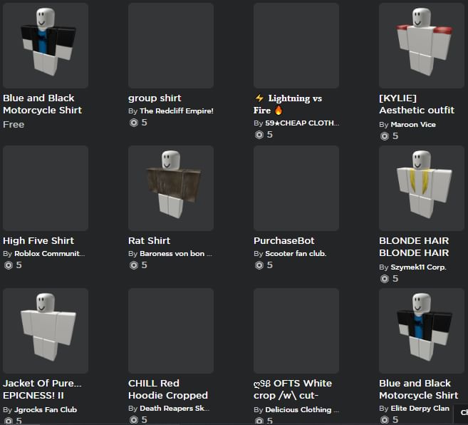 Notaspy On Game Jolt Top Left And Bottom Right Is All I Have To Say - 5 roblox aesthetic outfits 3