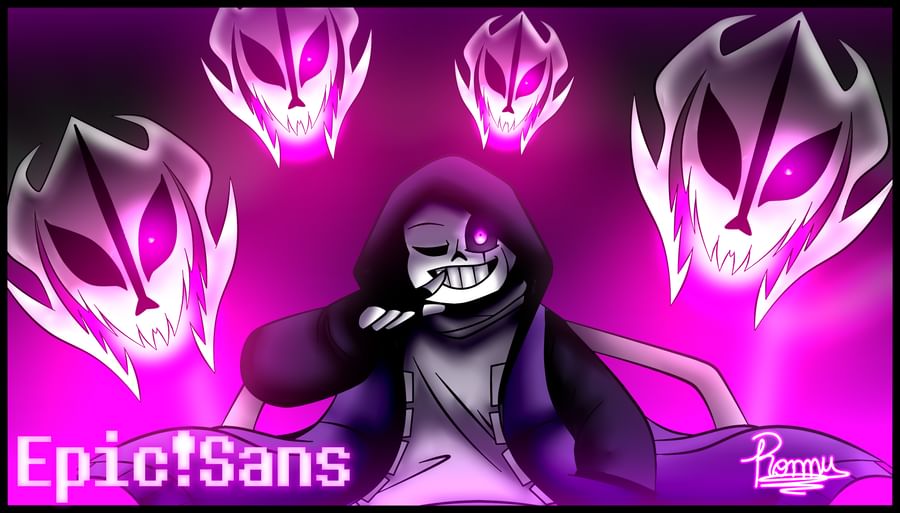 Epic!Sans fanart :D