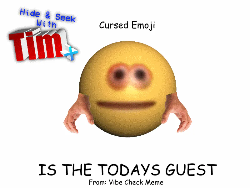 Cursed Emoji in 3D by TimeldanaStudio on DeviantArt