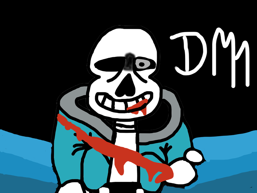 Sans fighting omega Flowey - Drawception