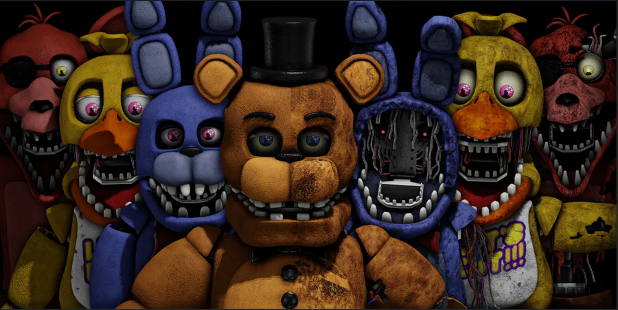 Aleksz. on Game Jolt: Withered Freddy in FNaF AR (Rebooted)