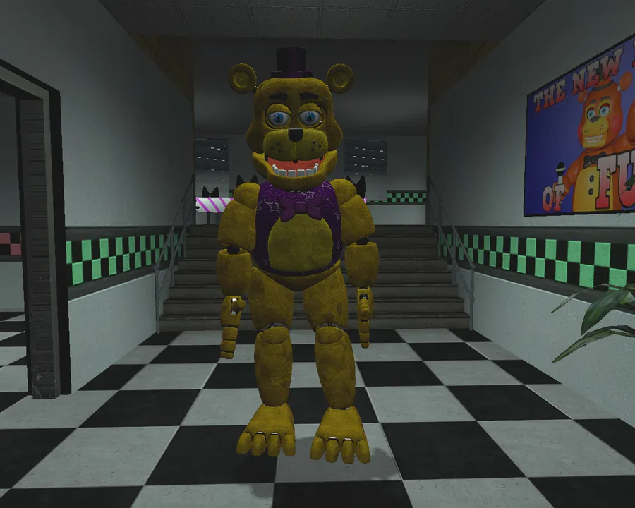 motoqueiro feintensme on Game Jolt: stage 01 fredbear credits: model by