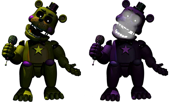 💚💜DD💚💜 on Game Jolt: Shadow Toy Freddy 6th FNaF 2 Special in