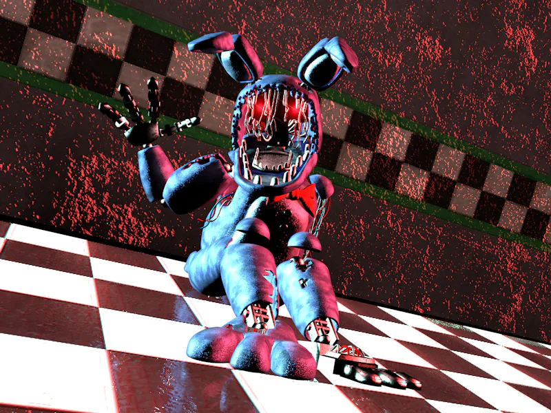 SFM FNAF] Anime Mangle Jumplove 