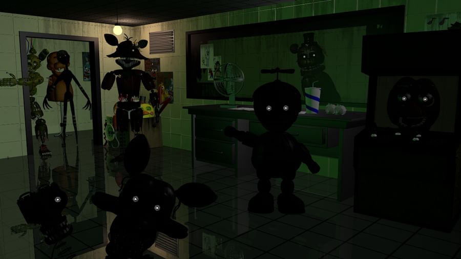 how to win night 5 fnaf 3