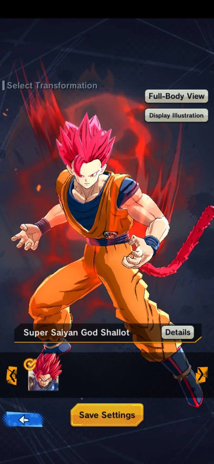Shallot Super Saiyan God - Dragon Ball Legends | Sticker