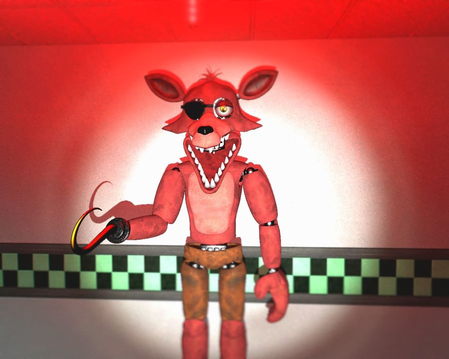 Wildnick on Game Jolt: ok so unwithered foxy was going bad with the head  then i fixed it a