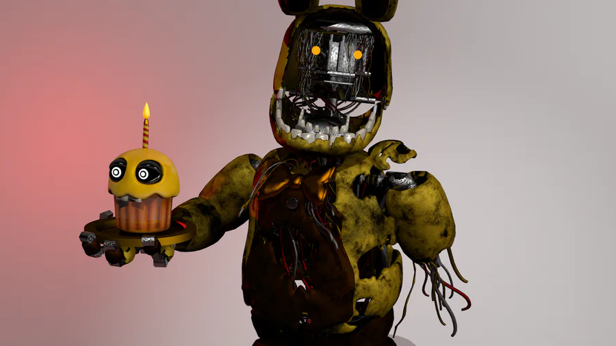 Kirbdavon on Game Jolt: golden freddy and shadow freddy