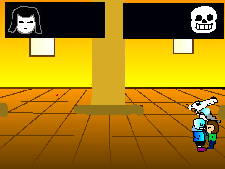 Sans vs Chara - Roblox