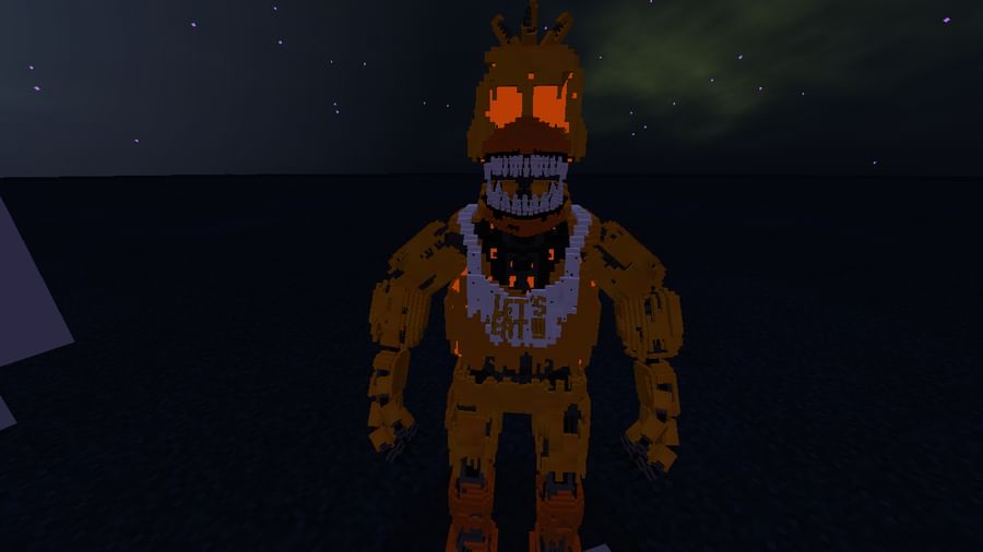 Nightmare Sans In Minecraft(Datapack) 