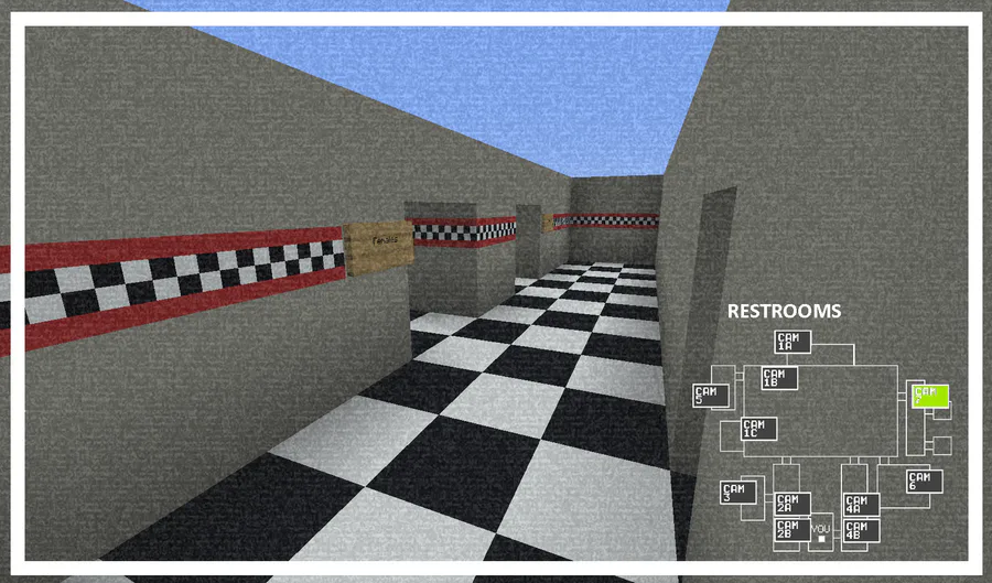 Five Nights At Freddy's 1/2 Map [Combined]- Minecraft Map Memes - Imgflip