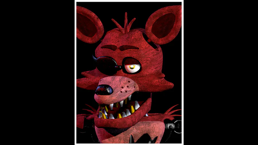 DarkTaurus on Game Jolt: [Fanart] Withered Foxy from FNAF Rewritten: '87  illustrated edition