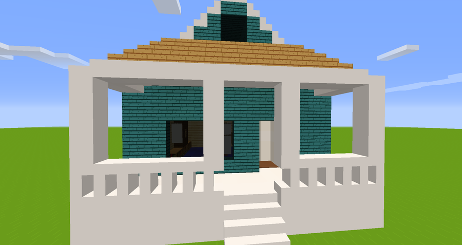 Wattersons' House from the Amazing World of Gumball Minecraft Map