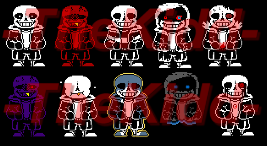 Dusttale Murder Sans Fight by FDY phase 1-2 (phase 3 FAIL), Undertale  Fan-Game