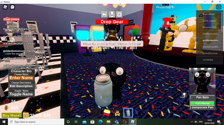 New Posts In Meme Roblox Community On Game Jolt - how to drop gear in roblox