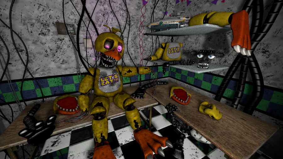 ZBonnieXD on Game Jolt: FNaF AR Skins, but in FNaF 4 Style! Animation by  me. Models by Blac