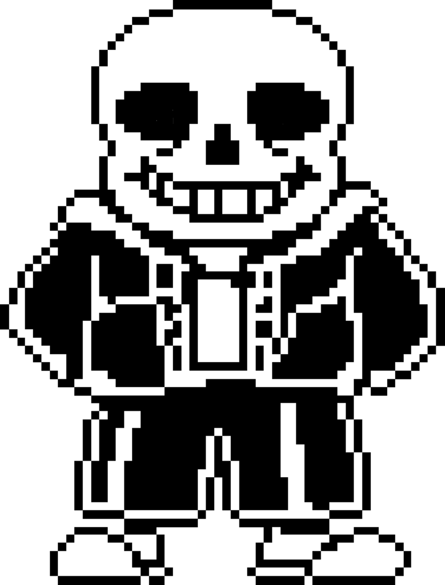 Mad!Sans battle sprite by JEgames11 on Newgrounds