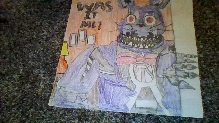 Nightmare Bonnie drawing