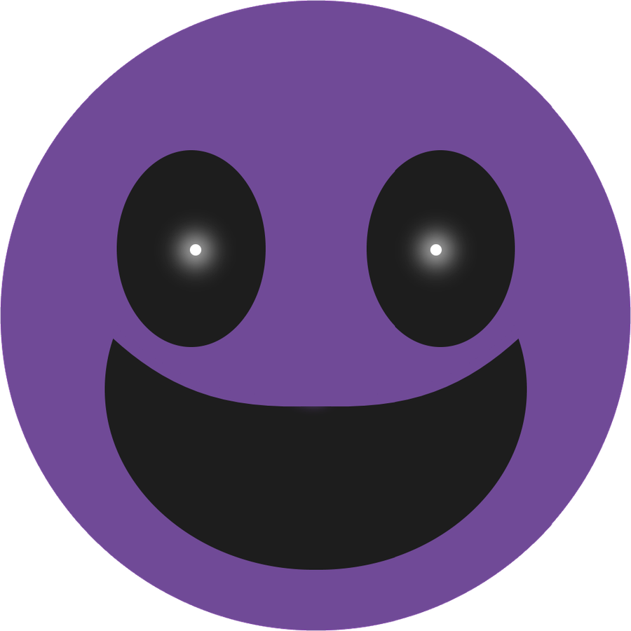 Purple Guy emoji for Discord servers. 