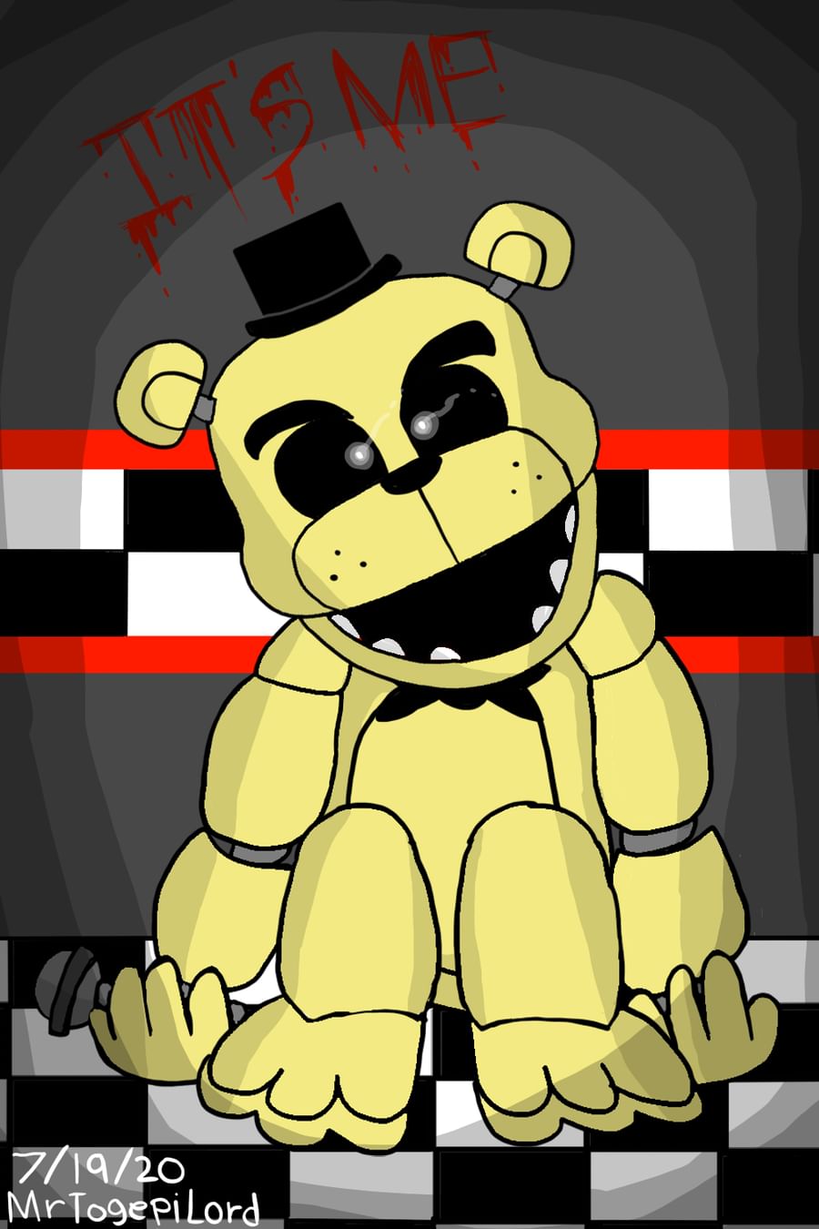 Golden Freddy атака