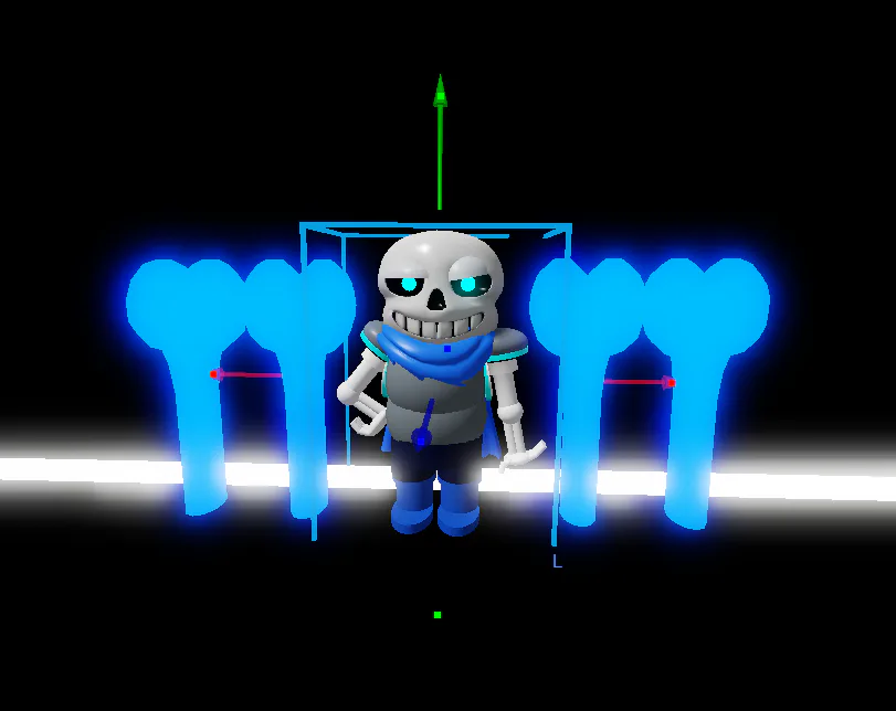 3D DUST SANS - Roblox