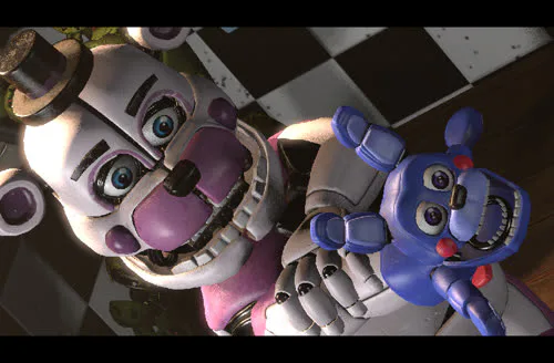 bon bon and funtime freddy on Game Jolt: What if Malhare/Glitchtrap was in FNAF  AR?