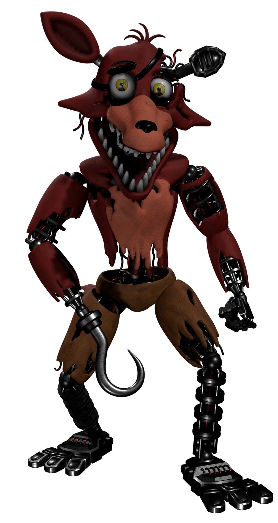 Stylized Withered Animatronics