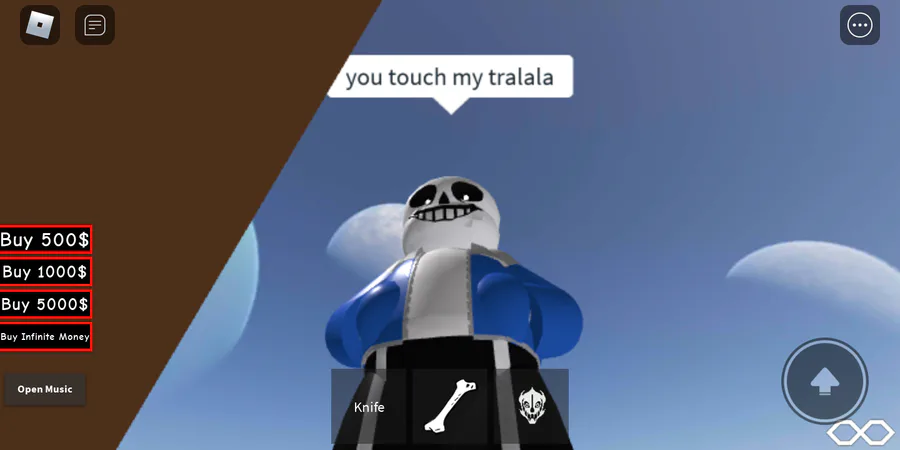 Beat Dust Dust Sans - Roblox