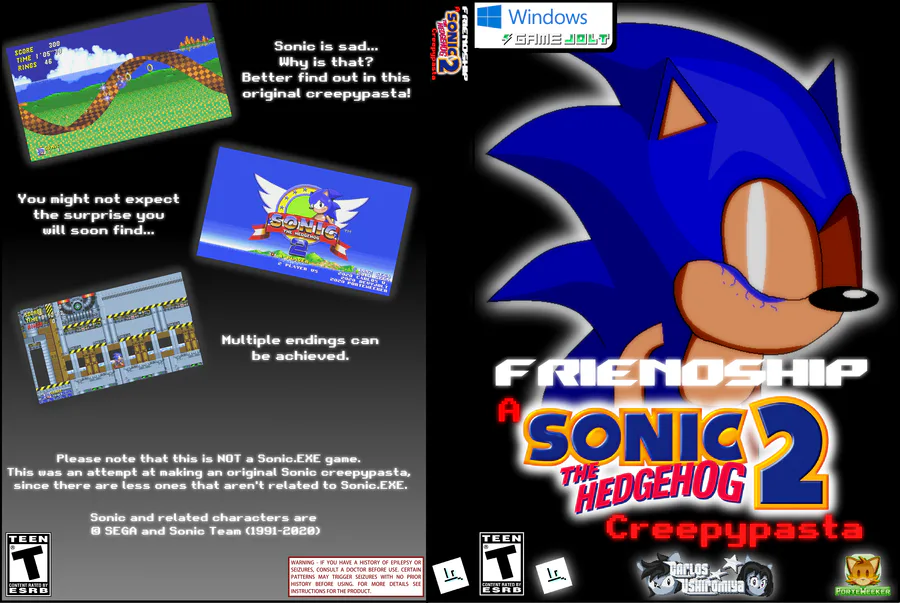 Friendship - Sonic 2 Creepypasta  Dark Sonic Gets Revenge! 