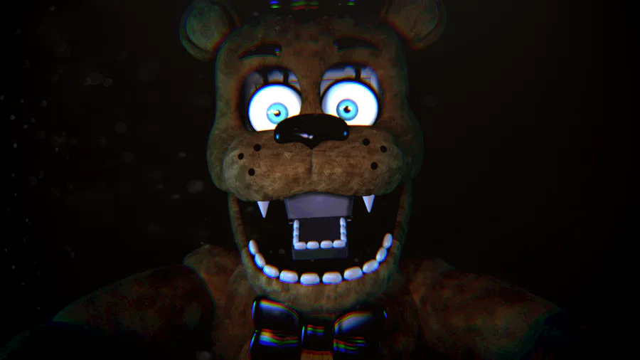 Stylized Withered Freddy jumpscare animation : r/fivenightsatfreddys