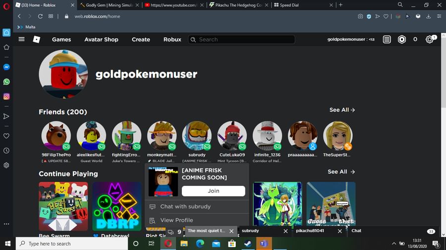 New Posts In Meme Roblox Community On Game Jolt - roblox computer meme roblox