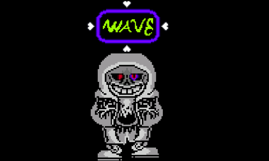 Dusttale Sans Sprite by ZekeNG on Newgrounds