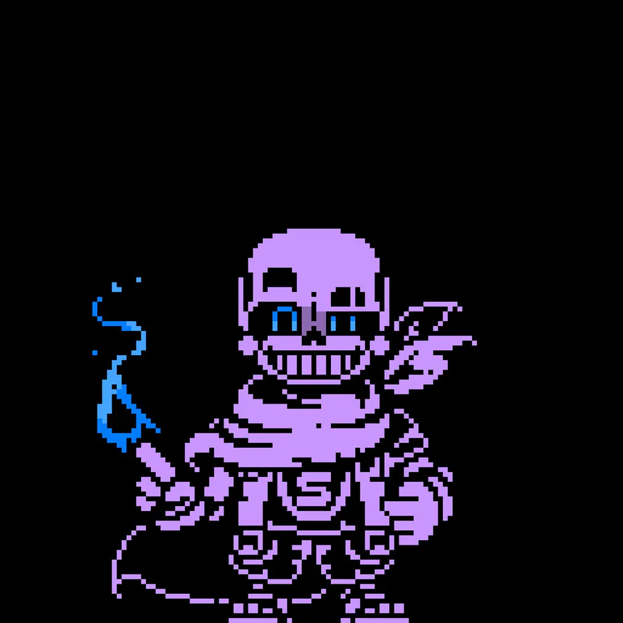 Swap sans battle sprite