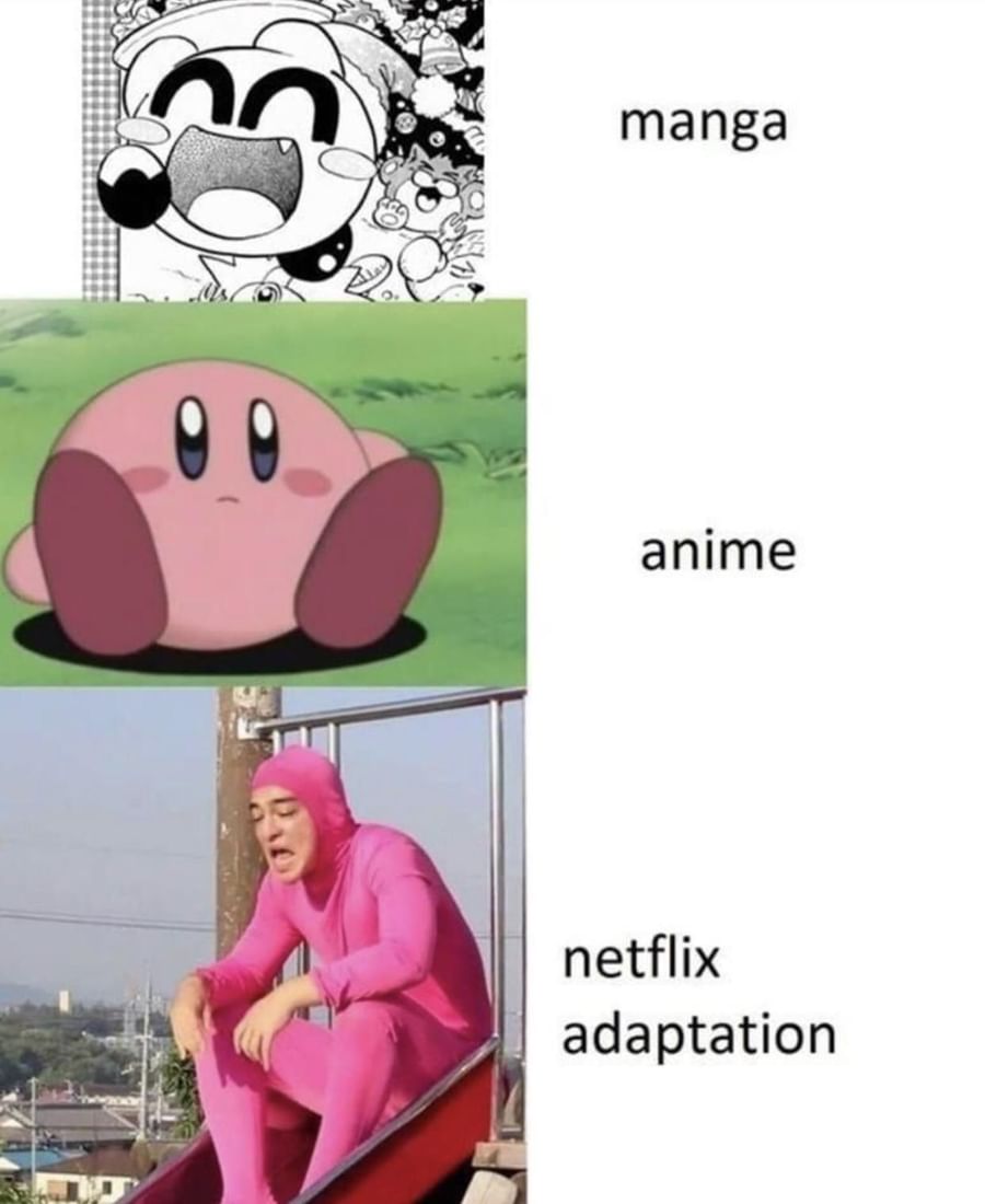 Kirby anime memes