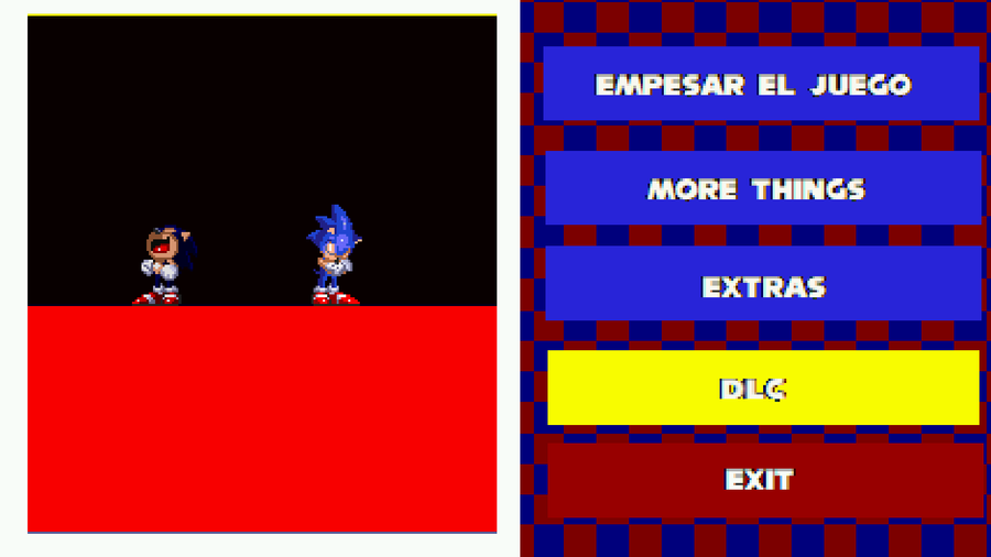 Hill zone in progress Maybe I change green hill background - Sonic.EXE The  Black Bloody Round 1 by SMF1 Studios