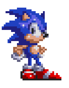 Sonic The Hedgehog Sprite Animation by Sanicmrio - Game Jolt