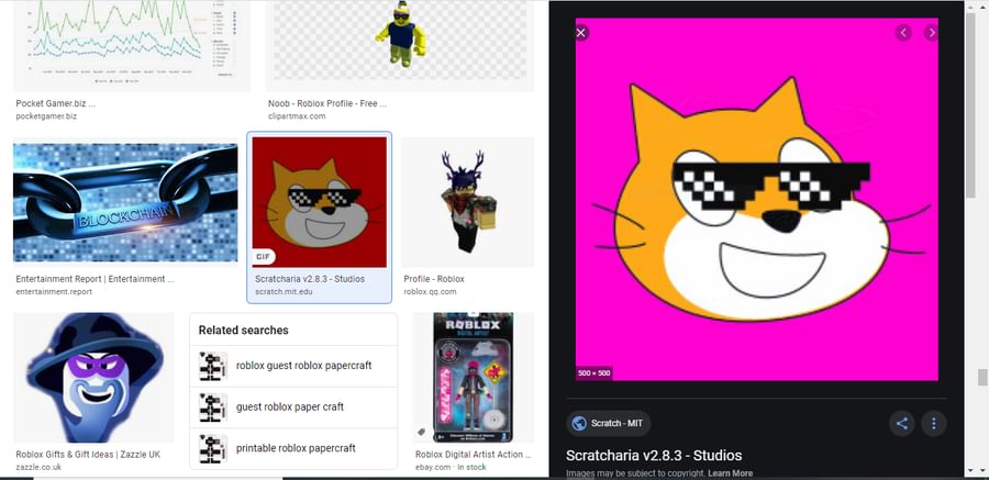 Docg Productions Thankyouscott On Game Jolt So I Was Searching Up Roblox Guest Pixel Art And Then I Found Rando - roblox noob papercraft