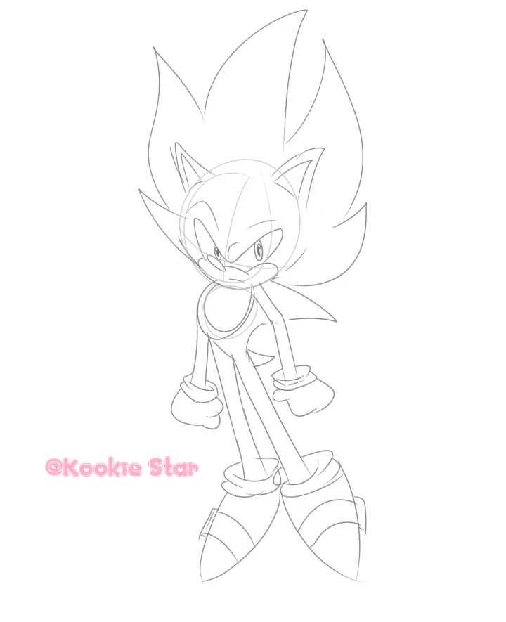 Tolli Lion on Game Jolt: Dark Sonic I did <3 Had a lot of fun since I was  trying something n