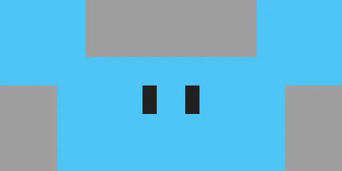 Minecraft: Pixel Art Tutorial and Showcase: Sans on a Tricycle (Undertale)  