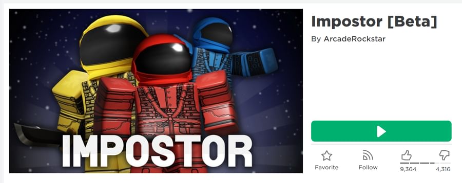 New Posts In Letsplay Roblox Community On Game Jolt - imposter beta roblox