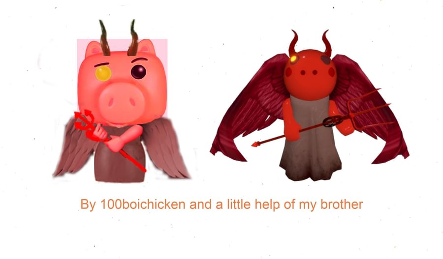 Piggy Community Fan Art Videos Guides Polls And More Game Jolt - devil piggy roblox fanart
