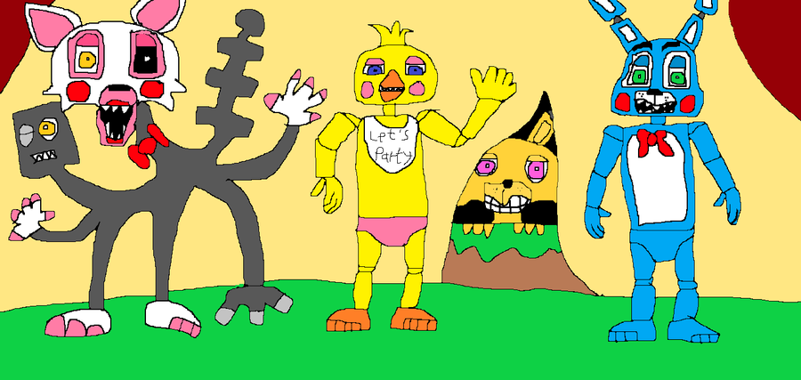 bugs👽 on Game Jolt: i drew a chica 🤭