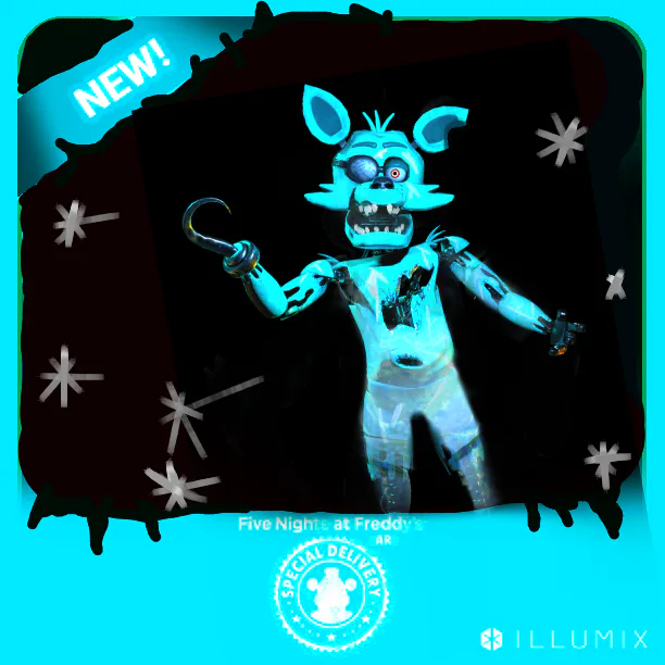 Glitch_Frostbear on Game Jolt: FNAF AR Foxy 1% Like pls